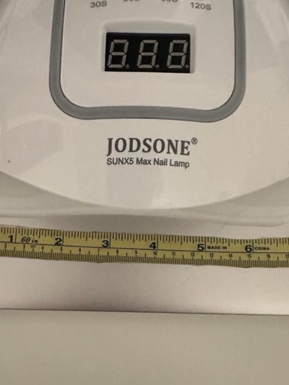 JodsonE SUNX5 Max LED Nail Lamp - White